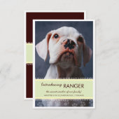 Neues Foto für männliche Grüne Banner Ankündigung (Vorne/Hinten)