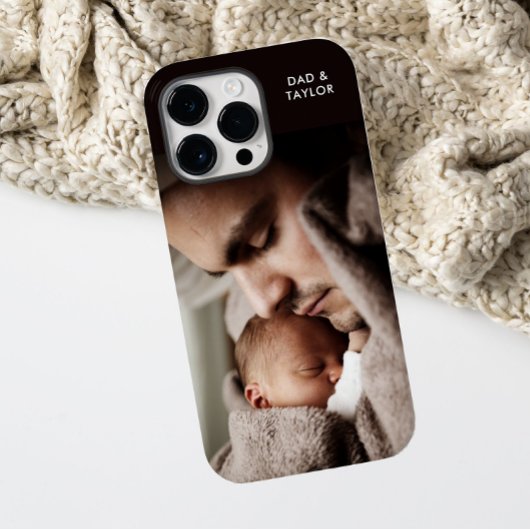 Neues Foto für Papa und Neugeborene Case-Mate iPhone Hülle