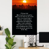 Neues Gebet Poster (Heimbüro)