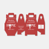 Neues Geschenk für Client NEW ZUHAUSE Closing Geschenkschachtel (Ungefaltet)