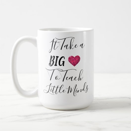 Neues Geschenk für Lehrer, Neue Tasse für Lehrer, (Links)