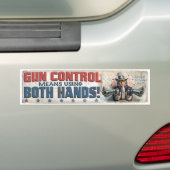 Neues Gewehr berichtigt Gang Autoaufkleber (Auf Auto)