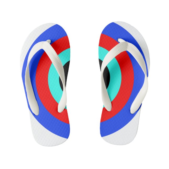 Neues Grafikdesign Kid's Flip Flops Kinderbadesandalen (Fußbett)