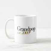 Neues Grandpop Est 2009 Kaffeetasse (Links)