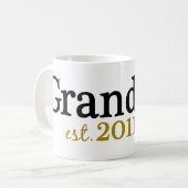 Neues Grandpop est 2011 Kaffeetasse (Vorderseite Links)