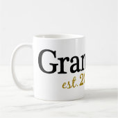 Neues Grandpop est 2011 Kaffeetasse (Links)