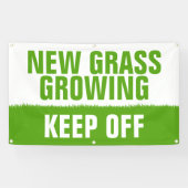 NEUES GRASS-WACHSTUM BEHIELT AB BANNER (Horizontal)