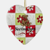 Neues Großeltern-Weihnachten Keramikornament (Rechts)