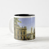Neues Guardshouse, Arsenal, Palace Prinzen u. Zweifarbige Tasse (Vorderseite Links)