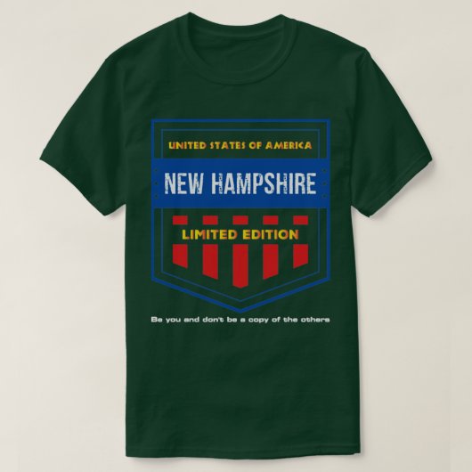 neues Hampshire19 T-Shirt (Design vorne)