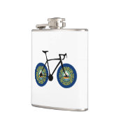 Neues Hampshire Flag Cycling Flachmann (Links)