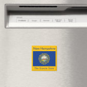 Neues Hampshire Flag Magnet (In Situ (Geschirrspüler))
