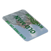 Neues Hampshire-Lizenzschild flexibel Magnet (Rechte Seite)