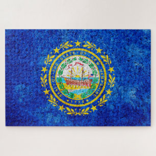 Neues Hampshire State Flag Puzzle