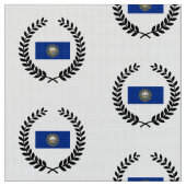 Neues Hampshire State Flag Stoff (Nahaufnahme)