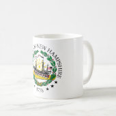 Neues Hampshire-Zeichen Kaffeetasse (VorderseiteRechts)
