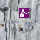 Neues Hampshire Zuhause aus Staat Button Abzeichen (Beispiel)
