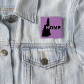 Neues Hampshire Zuhause aus Staat Button Abzeichen (Beispiel)