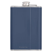 Neues HampshireEagle herauf nahes Flachmann (Rückseite)