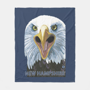 Neues HampshireEagle herauf nahes Fleecedecke