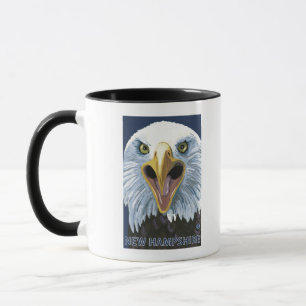 Neues HampshireEagle herauf nahes Tasse