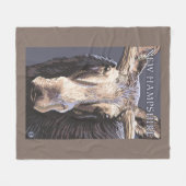 Neues HampshireMoose herauf nahes Fleecedecke (Vorderseite (Horizontal))