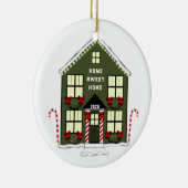 Neues Haus 2025 Keramik Ornament (Rechts)