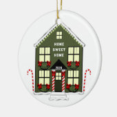 Neues Haus 2025 Keramik Ornament (Links)