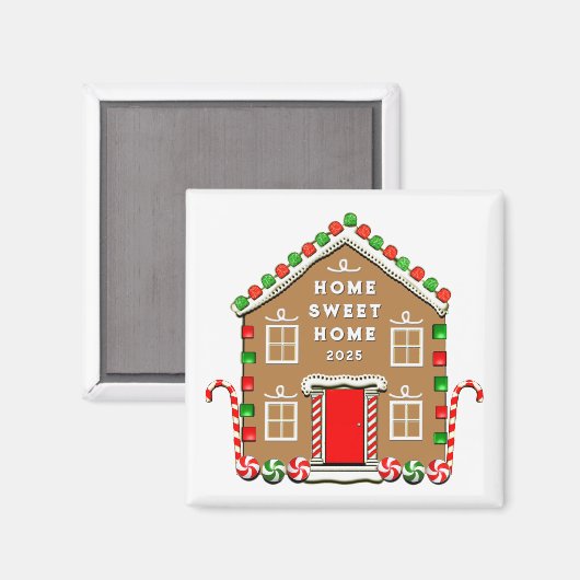 Neues Haus 2025 Magnet (Vorderseite/Rückseite)