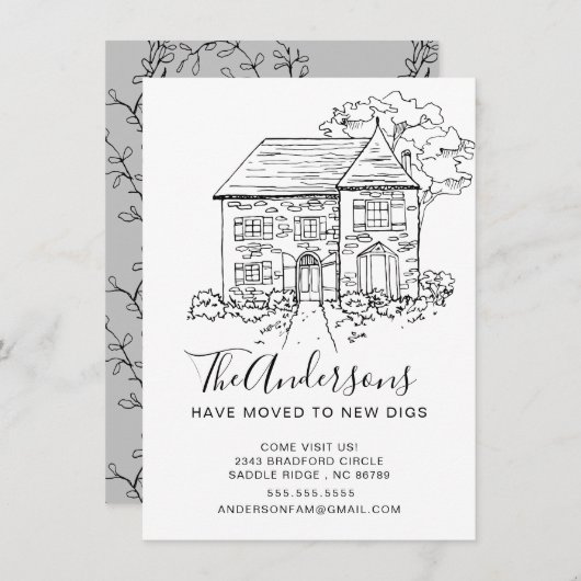 Neues Haus | Ankündigung (Vorne/Hinten)