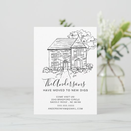 Neues Haus | Ankündigung (Stehend Vorderseite)