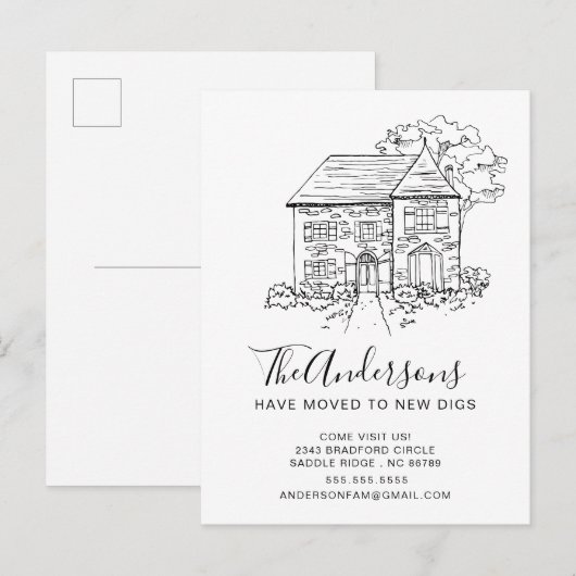 Neues Haus | Ankündigung (Vorne/Hinten)