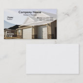 Neues Haus-Bau Visitenkarte (Vorne/Hinten)