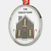 Neues Haus Ornament Aus Metall (Links)