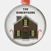 Neues Haus Ornament Aus Metall (Vorne)