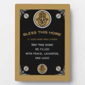 Neues Haus Segen  Fotoplatte (Vorderseite)