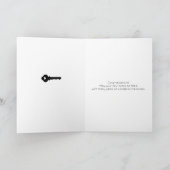 Neues Haus Südwestlicher Glückwunsch Karte (Innenseite)