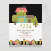 Neues Haus Wir haben die Zuhause Ankündigung (Vorderseite)