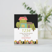 Neues Haus Wir haben die Zuhause Ankündigung (Stehend Vorderseite)