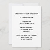 NEUES HAUSTIER-ADOPTIONS-MITTEILUNGS-FOTO LADEN EINLADUNG (Rückseite)