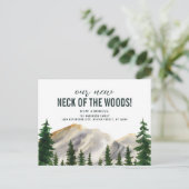 Neues Heck der Waldberge Postkarte (Stehend Vorderseite)