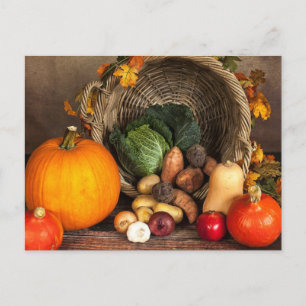 Neues Herbstprodukt Postkarte