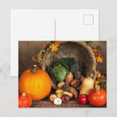 Neues Herbstprodukt Postkarte (Vorne/Hinten)