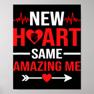 Neues Herz, gleiches erstaunliches Ich, Herztransp Poster