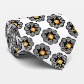 Neues Hmong Art-Krawatte BG-Logo Krawatte (Gerollt)