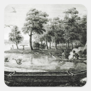 Neues Holland: New South Wales Quadratischer Aufkleber