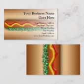 Neues Hot Dog Grafisches Restaurant Küche Visitenkarte (Vorne/Hinten)