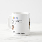 Neues Internet-Suchergebnis Personalisiert Kaffeetasse (Vorderseite Links)