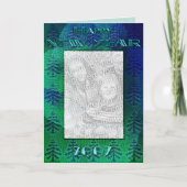 Neues Jahr 2007 Feiertagskarte (Vorderseite)