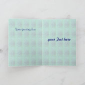 Neues Jahr 2007 Feiertagskarte (Innenseite)